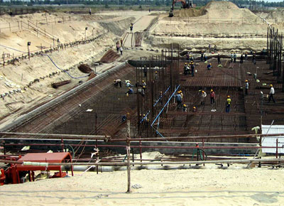 Dewatering at Power Plant Project