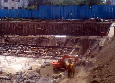 Dewatering at Residential Project